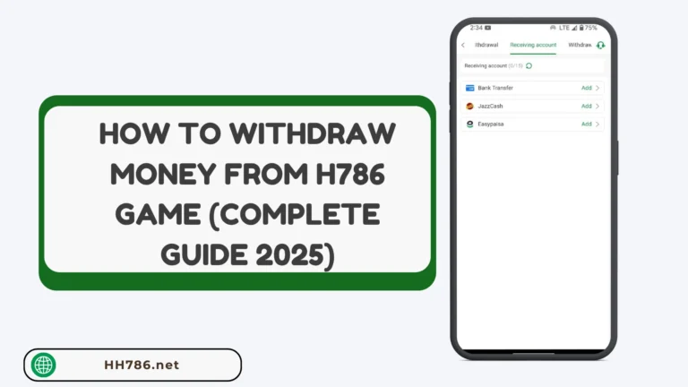H786 Game Withdraw